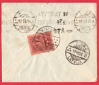 1926 Latvia Cover Machine Cancel Riga To Cesvaine 7169