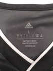 Adidas Juventus Jeep Black Short Sleeve Polyester Soccer Jersey Shirt Size L