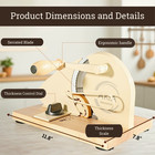 Bread Slicer For Homemade Bread   Sourdough Rounds     Manual Bread Cutter