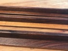 Vintage Wood Bosworth Ski Shuttle Lot X 3 For Hand Weaving Signed