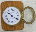 Vintage Bell Clock Co Ships Clock 8 Day Bell Strike Running No Key