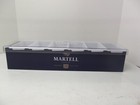 Martell Cognac Condiment Garnish Caddy Fruit Tray Blue Gold New