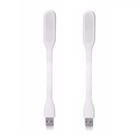 2x Usb-powered Led Lamp Laptop Computer Desktop Light Bright White Flexible Bend
