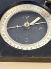 Vintage Geological Square Pocket Transit Compass Surveying Instrument 