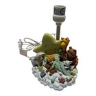 Vintage Nursery Lamp Star Sleeping Baby Animals Giraffe Bear Lamb Toys Shade