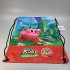 Kirby And The Forgotten Land Drawstring Cinch Bag Nintendo Sdcc 2022 Promo Rare