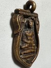 Phra Lp Pai Rare Old Thai Buddha Amulet Pendant Magic Ancient Idol 27