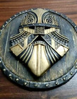 Cold Cast Art Wall Norse Mythology Odin Valhalla Collection Bnew  9    Diameter