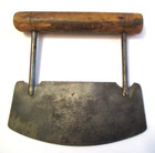 Vintage Farmhouse Dough Cutter Kitchen Chopper Gadget Tool   Good Solid Tool  