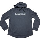 Legends Sportstars Men s Hoodie Sweatshirt Gray     Large