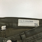 Rag   Bone Dist Fatigue Wash 5 Pocket Logo Hardware Skinny Jeans Womens Sz 25