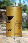 Spectacular Budweiser O i Opening Instruction Flat Top Can  Impossible To Upg 