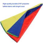 23ft Rainbow Parachute For Outdoor Party Games  Children Play Parachute Group   