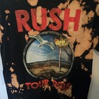 Rush Rare Tye Dye R30 Tour Shirt Size Medium Geddy Lee Alex Lifeson Neil Peart