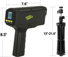 Baseball Radar Gun With Tripod  Speed Radar Gun For Baseballs Softball  Led lcd 