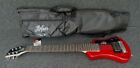Hofner Hct-sh-rd Shorty Travel Electric Guitar 2nd Metallic Red With Gig Bag