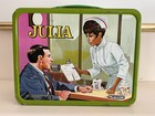 Beautiful Vintage 1969 Julia Metal Lunch Box With Thermos  King-seeley 