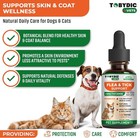 Flea  Tick Prevention Support - Oral Flea Natural Control  Treatment For Dogs   