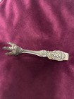 Sterling Silver Claw Sugar Cube ice Tongs beautiful Condition 29 Grams Antique