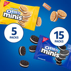 Oreo Minis Sandwich Cookies Variety Pack  Original Creme And Golden Oreo 20pack 