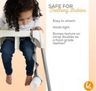 Booginhead Sippigrip Silicone Cup Bottle   Toy Tether Gray  Brand New