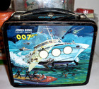 Vintage James Bond 007 Secret Agent-1966 Aladdin Metal Lunchbox- Sale- Free Ship