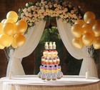 Large 5tier Acrylic Round Wedding Cake Stand  Cupcake Stand Tower  Dessert Stand
