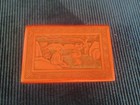 Antique Chinese Cinnabar Lacquer Box 4    X 2 75    X 1 5    Beautiful Detail
