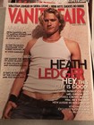 Vanity Fair Magazine Lot Of 6   Vintage 1999-01   Heath Ledger Cameron Diaz  a  