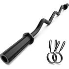 Olympic Ez Curl Barbell Bar 47  Curl Bar For Weight Lifting Home Gym Weight Bar