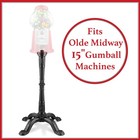 Gumball Machine Stand In Black For 15  Olde Midway Vintage-style Candy Dispenser