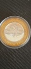 Rio  10 Casino Gaming Token Las Vegas Solid  999  Silver Masquerade Village   