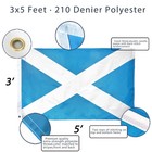 Anley Everstrong Scotland Flag 3x5ft Polyester Embroidered Scottish Flags