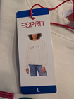Esprit Nwt Women s Retro Sweatshirt Viral Cream Blue Green Xs S M L Xl Xxl