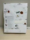 Pottery Barn Kids Peanuts Snoopy Sports Organic Cotton Full Size Sheet Set