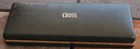 Vintage Cross Pen And Pencil Set In Original Case With Papers