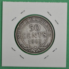 1911 Newfoundland Canada 50 Cents Km 12