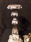 Antique Victorian Polish Baroque  Silver Plate Candlesticks Jakubowski Jarra