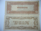 Banknote The Japanese Government  5    10  Pesos
