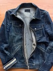 Rare 00s Number Nine Denim Jacket Natural Faded Blue S-m Size