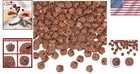 Durable 120pcs Rustic Christmas Jingle Bells For Diy And Festive Decoration