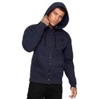 Enzo Mens Sherpa Fleece Hoodie Jacket Plain Borg Lined Hooded Zipper Sweatshirt