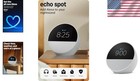 Echo Spot Newest Model  Great For Nightstands  Offices And Kitchens  Smart Al   