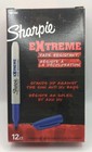 Sharpie Blue 12 Pack Fade Resistant Permanent Markers Fine Tipped