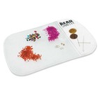 Clear Sticky Bead Mat 7 5  X 5 5  Sticky On Both Sides  Keep Your Beads   Jewe