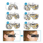 Jewelers Head Headband Magnifier 2 Led Illuminated Visor Magnifying Glass 3 Lens