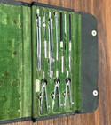 Vintage Keuffel   Esser Co  New York Mercury Drafting Tool Set Drawing Kit