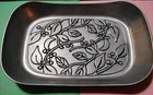 Wilton Armetale Pewter Brest Trivet Tray Botanical Leaf Design 