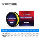 Kastking 300m 500m 1000m Pe Braided Fishing Line 4 Strand 12-50lb Multifilament