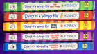Diary Of A Wimpy Kid Lot - Books 1 - 5 - Like New Hardcover Set - Jeff Kinney